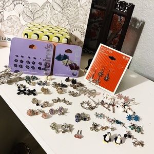 🎐BOGO🎐 HAUL! Jewelry- Earrings, Necklaces, Clips